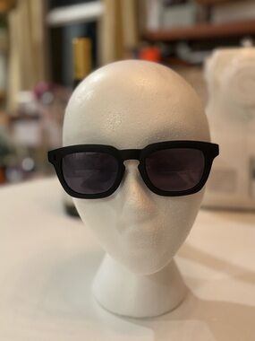 Carve Jackson Matte Black Sunglasses with Dark Smoke Lenses, POLARIZED